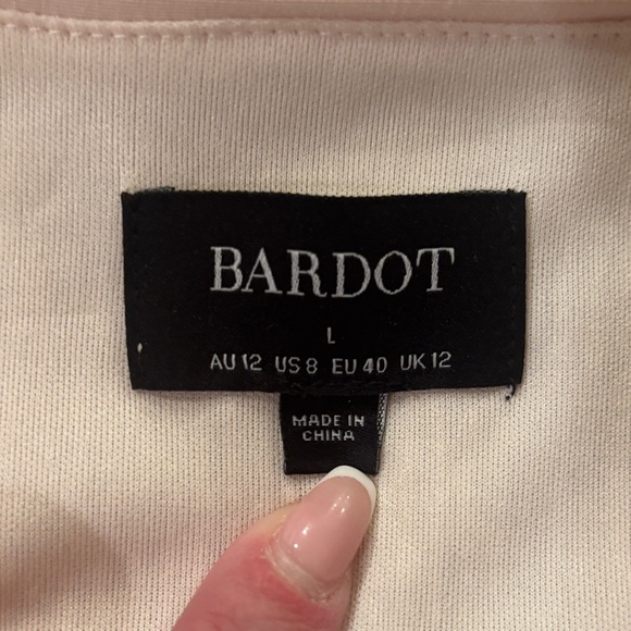 Bardot Glittering Sequin Bodysuit in Silver - Picture 8 of 8